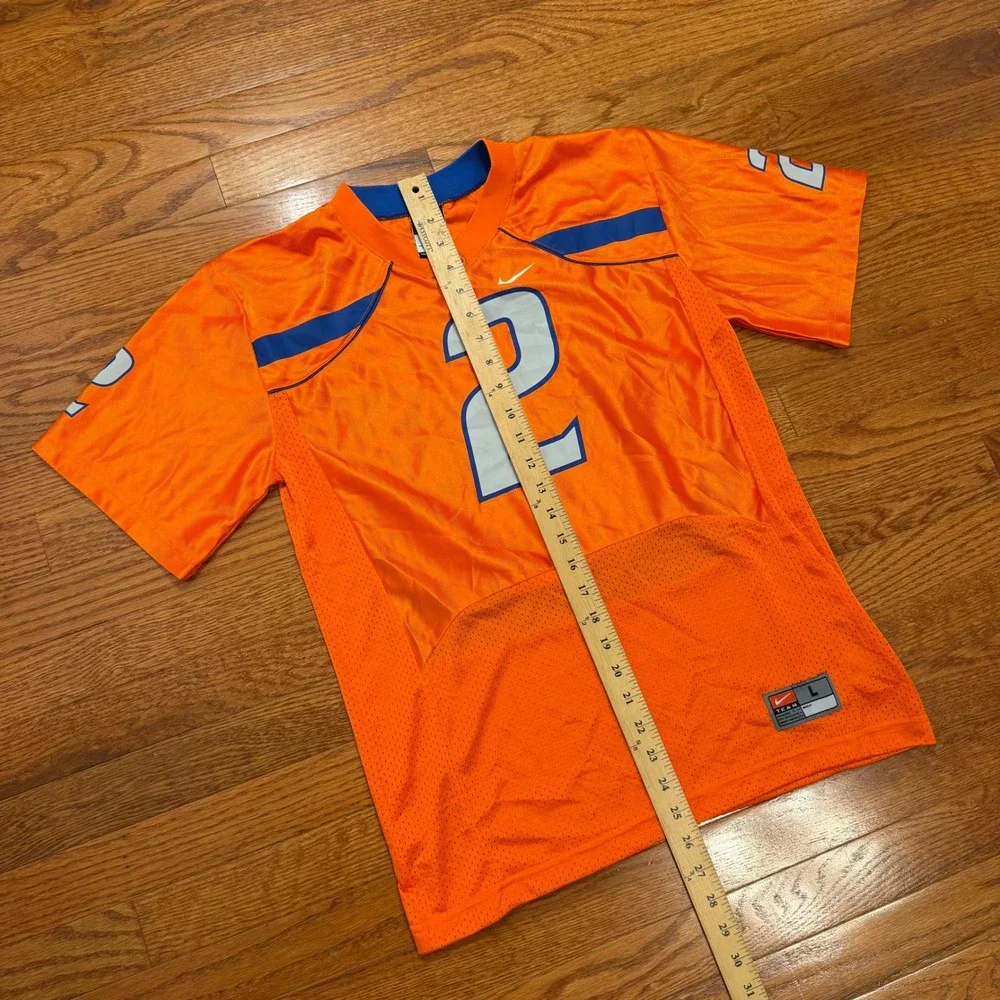 Nike Boise State Broncos Youth Football Jersey Orange Blue Size Large 16/18